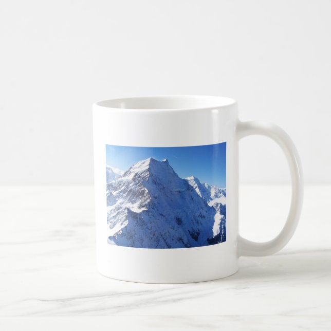 Mount Cook (Aoraki) Peak, Nya Zeeland Kaffemugg (Höger)