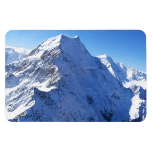 Mount Cook (Aoraki) Peak, Nya Zeeland Magnet