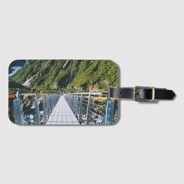 Mount Cook - New Zealand Bagagebricka (Framsida horisontal)