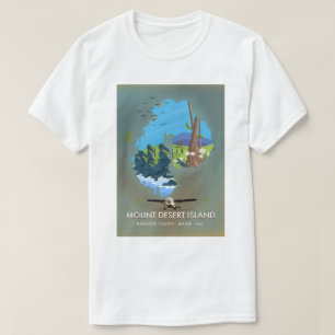 Mount Desert Island ,Hancock County, Maine ,USA T Shirt