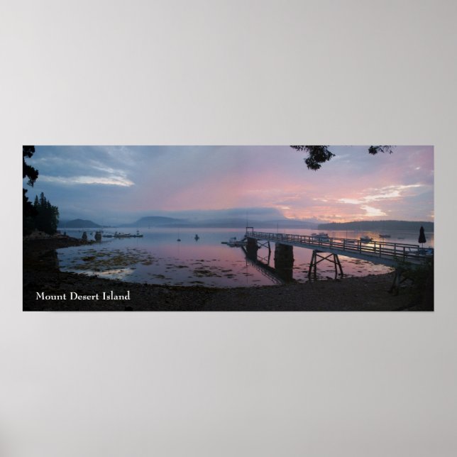 Mount Desert Island poster - 1 (Framsidan)