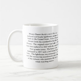 Mount Desert Rock Lighthouse, Maine Mugg