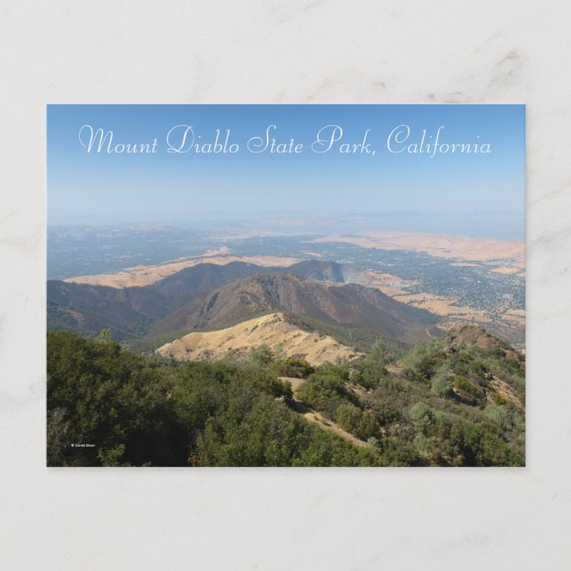 Mount Diablo State Park... Vykort (Framsida)