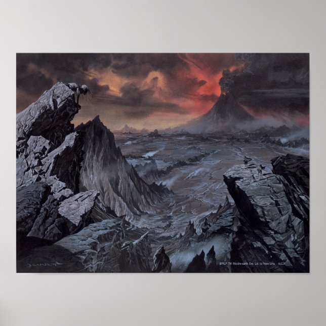 Mount Doom Poster (Framsidan)