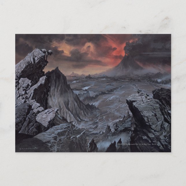 Mount Doom Vykort (Framsida)
