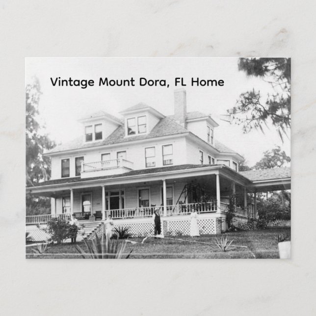 Mount Dora, FL. Hem Vykort (Framsida)