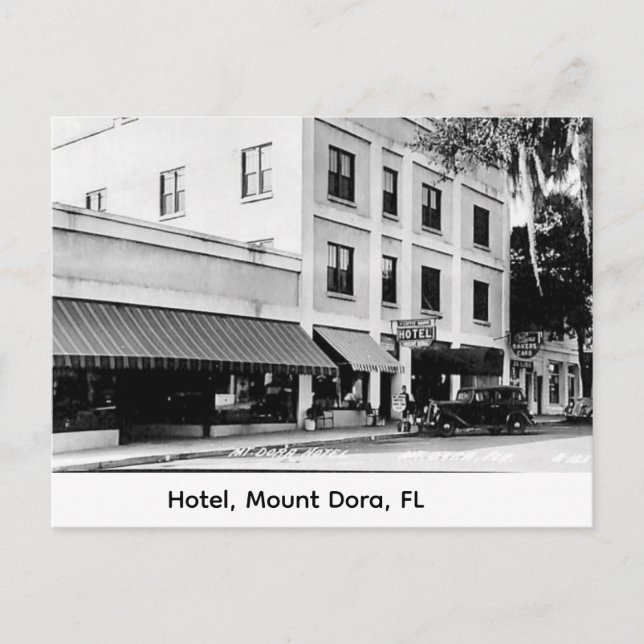 Mount Dora, FL, Hotell Vykort (Framsida)