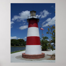 Mount Dora Florida Lighthouse Sjö Marker Poster