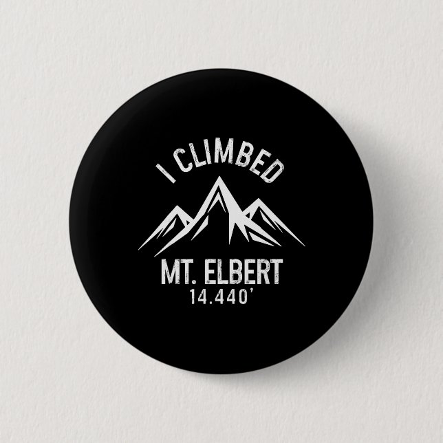 Mount Elbert, Colorado, bergsklättring, topptur Knapp (Framsida)