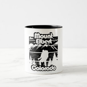 Mount Elbert Colorado Två-Tonad Mugg