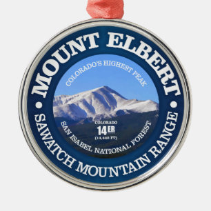 Mount Elbert Julgransprydnad Metall