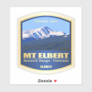 Mount Elbert (PF) Klistermärken