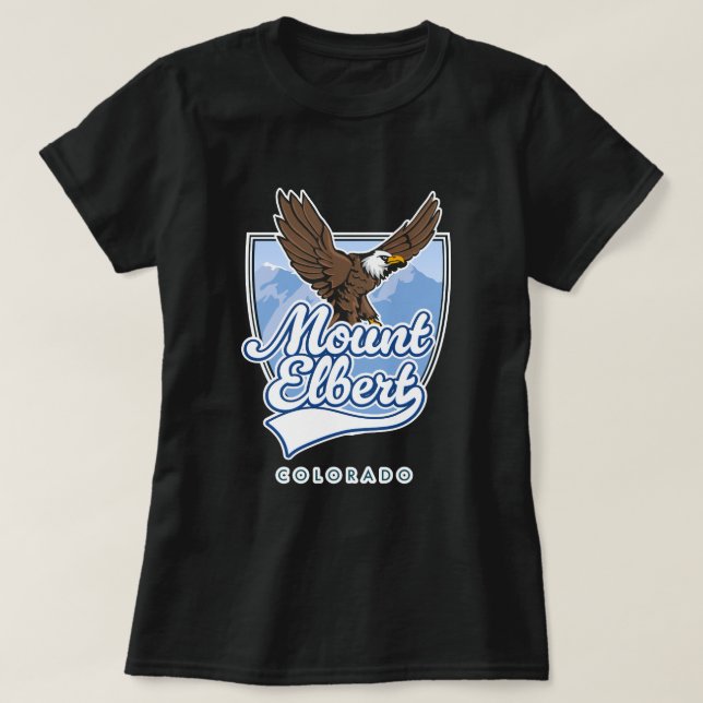 Mount Elbert Reseläpp T Shirt (Design framsida)