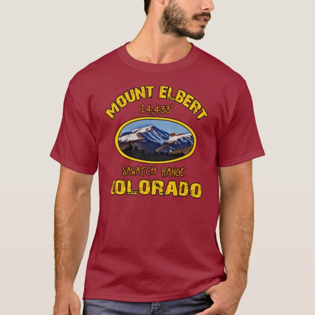 Mount Elbert Tee Shirt (Framsida)