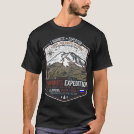 Mount Elbrus 7 toppar expeditioner T Shirt