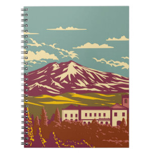 Mount Etna Anteckningsbok