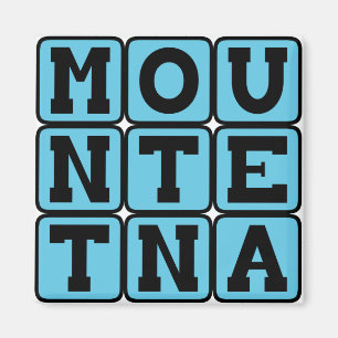 Mount Etna, Berg i Italien Magnet
