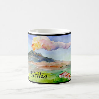 Mount Etna Sicilia Kaffemugg