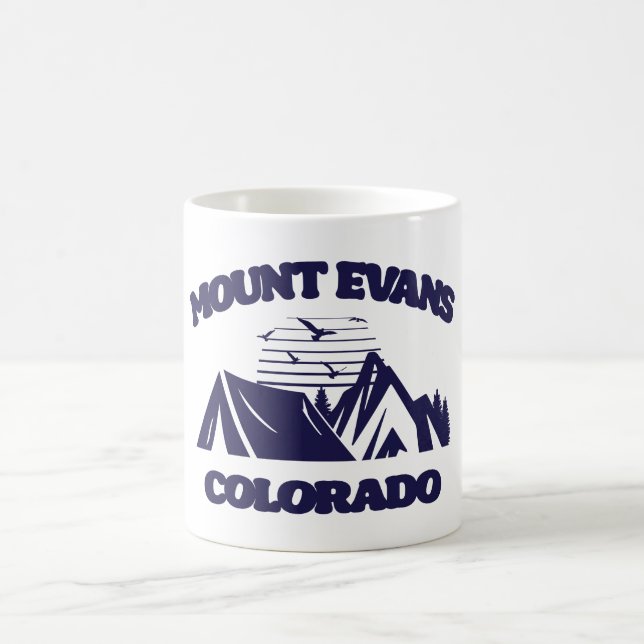Mount Evans,Colorado Kaffemugg (Center)