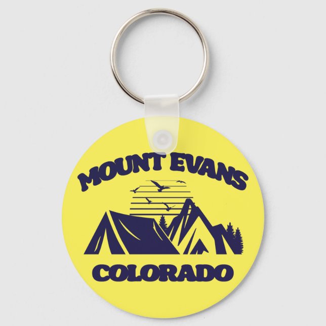 Mount Evans,Colorado Nyckelring (Framsida)
