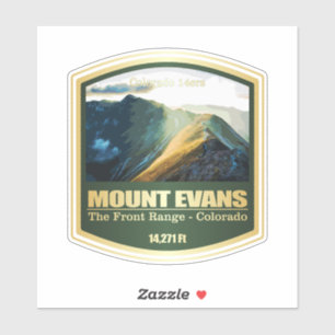 Mount Evans (PF) Klistermärken
