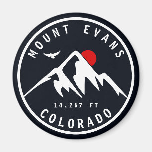 Mount Evans Wilderness 14er - Colorado-bergen Magnet