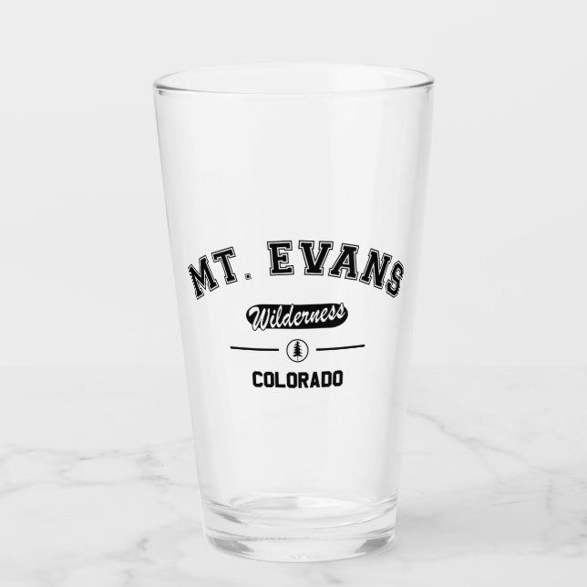 Mount Evans Wilderness Glaskopp (Framsida)