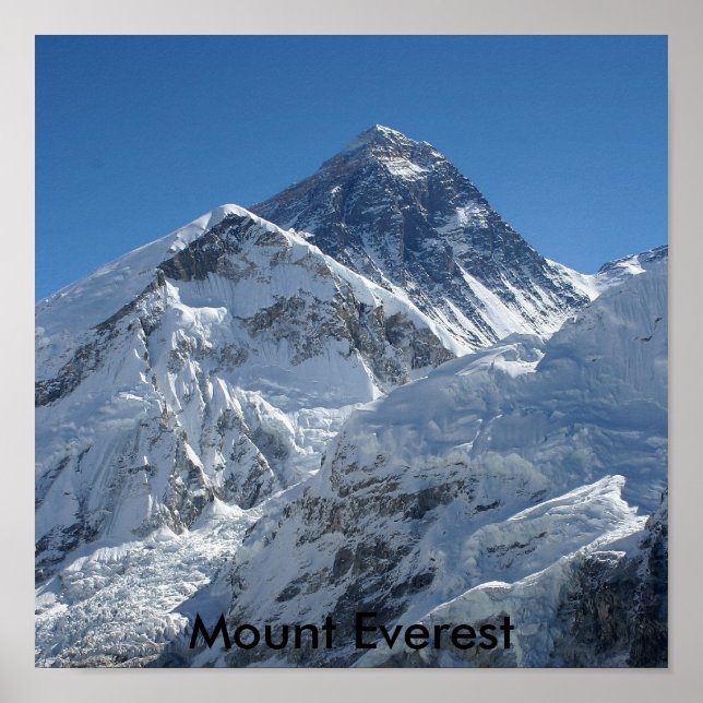 Mount Everest #1 Poster (Framsidan)
