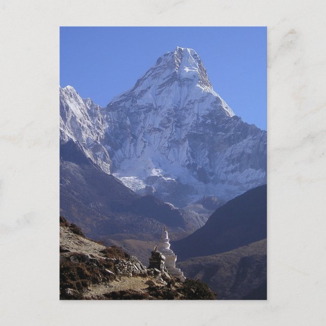 Mount Everest 4 Vykort (Framsida)