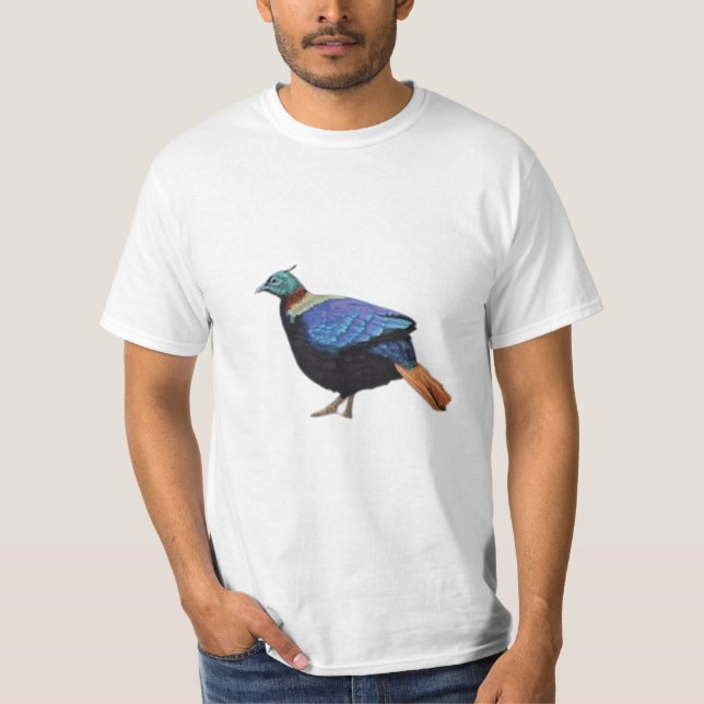 Mount Everest Bird T Shirt (Framsida)