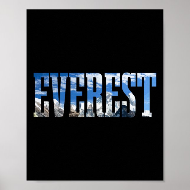 Mount Everest-expedition Mt-klättrare  Poster (Framsidan)