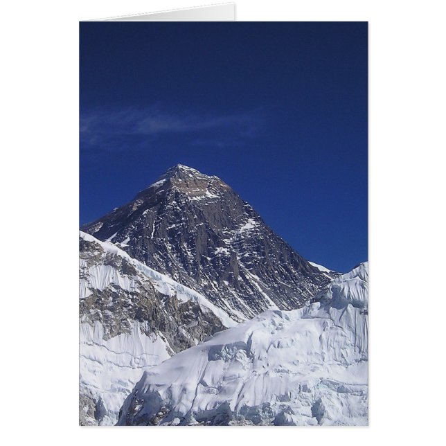Mount Everest Hälsningskort (Framsidan)