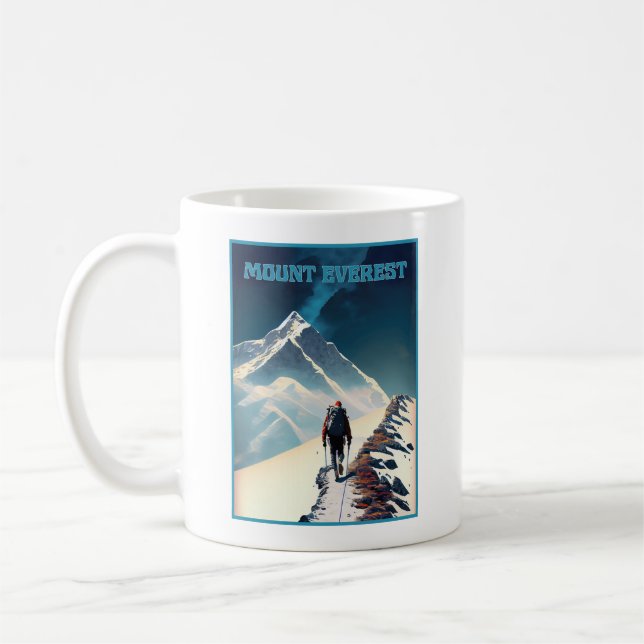 Mount Everest Kaffemugg (Vänster)