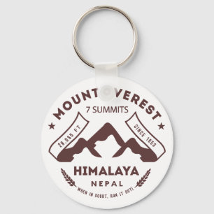 Mount Everest Nepal Nyckelring