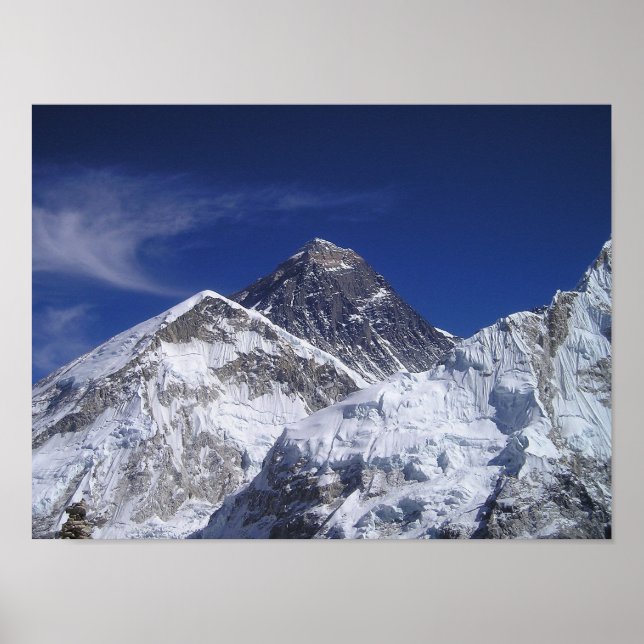 Mount Everest Photo Poster (Framsidan)