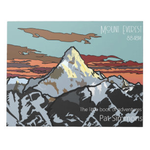 Mount Everest - planetens häpnadsväckande topp Anteckningsblock