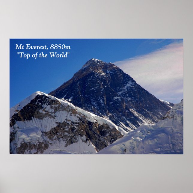 Mount Everest Poster (Framsidan)