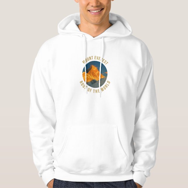 Mount Everest Sagarmatha Hoodie (Framsida)