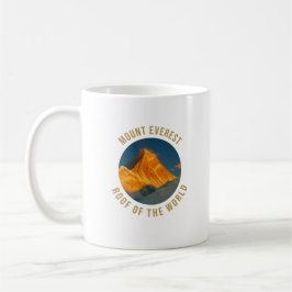 Mount Everest Sagarmatha Present för nepaleser Kaffemugg