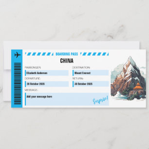 Mount Everest Surprise Resa Biljett