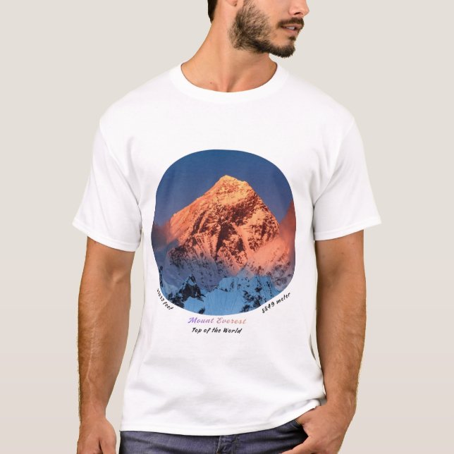 Mount Everest T Shirt (Framsida)