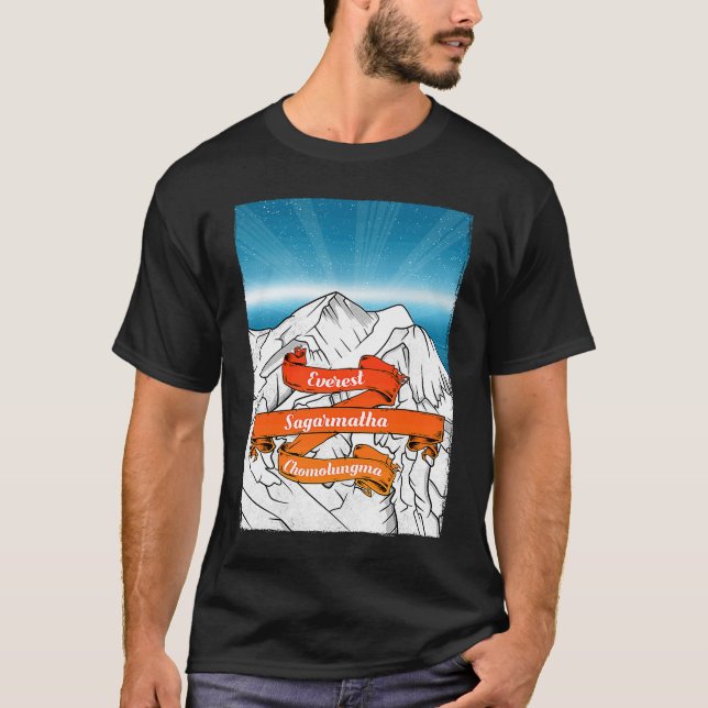 Mount Everest T Shirt (Framsida)