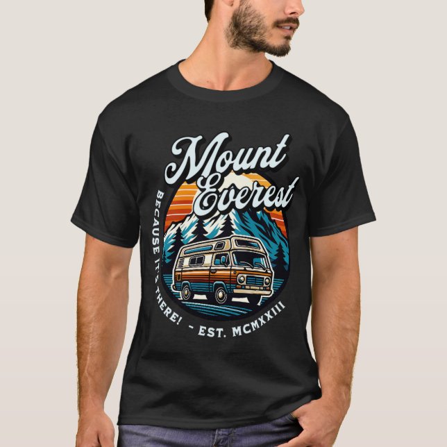 Mount Everest T Shirt (Framsida)
