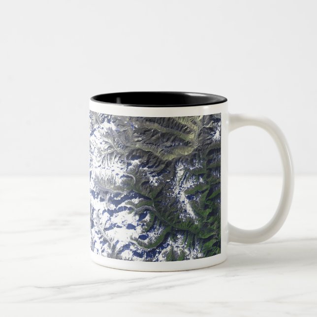 Mount Everest Två-Tonad Mugg (Höger)