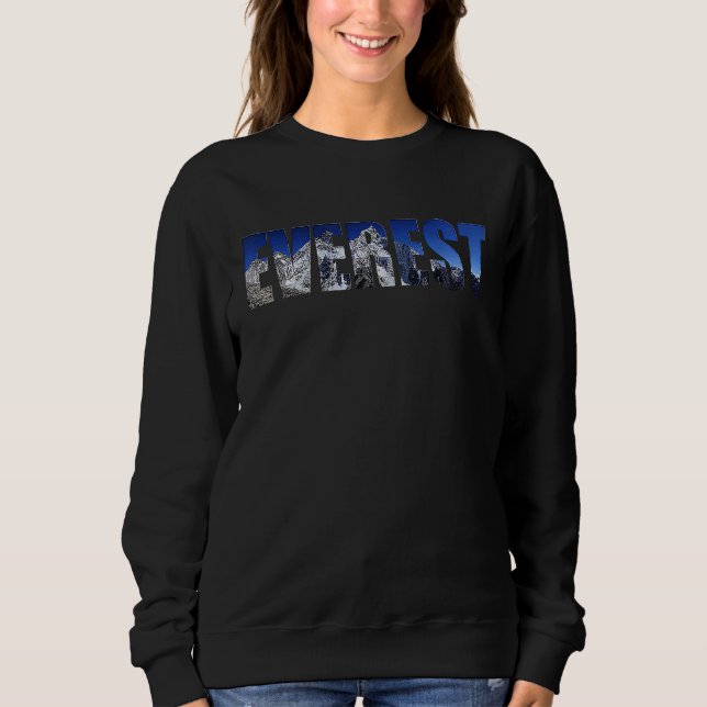 Mount Everests topp T Shirt (Framsida)