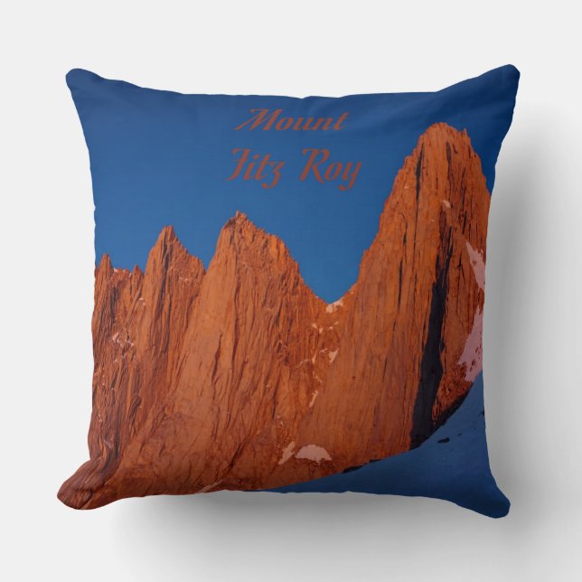 Mount Fitz Roy Kudde (Framsida)