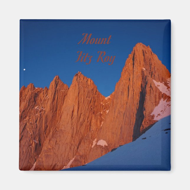 Mount Fitz Roy Magnet (Framsidan)