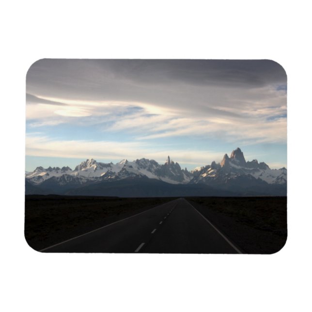 Mount Fitz Roy och Andes Range Magnet (Horisontell)
