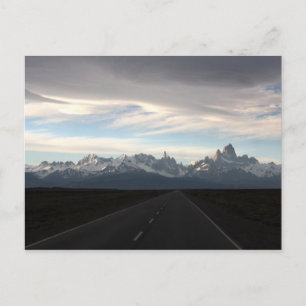 Mount Fitz Roy och Andes Range Vykort