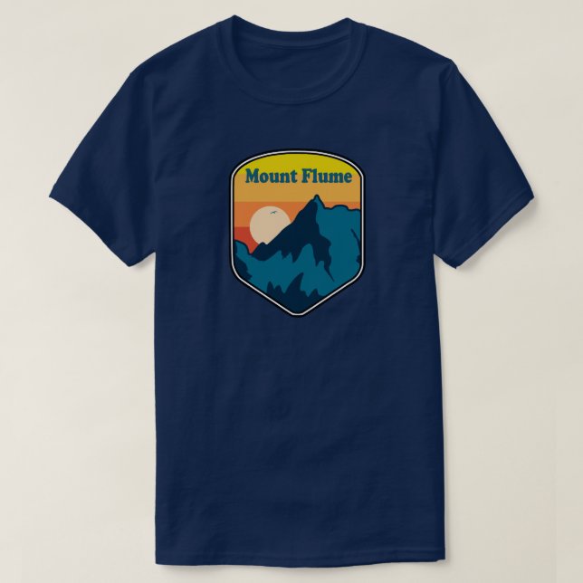 Mount Flume New Hampshire Sunrise T Shirt (Design framsida)